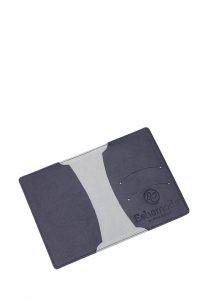 Обложка на паспорт с принтом Eshemoda “Порт Сочи”, натуральная кожа