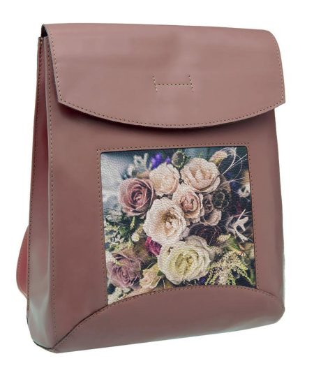 Сумка-рюкзак "Весенняя пастель", цвет бежевый