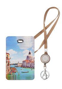 Чехол для магнитных карт “Лето в Венеции”