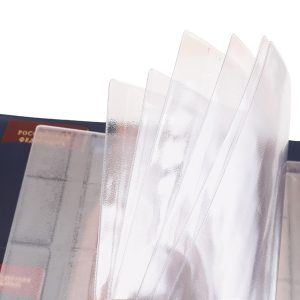 Папка для семейных документов с принтом Eshemoda “Кот Де Азур”, Формат А4, натуральная кожа, цвет синий
