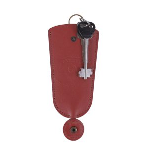 Ключница с принтом Eshemoda «Ретро коты», цвет терракотовый